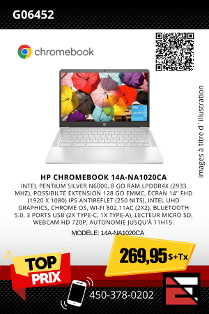 HP Chromebook 14a-na1020ca